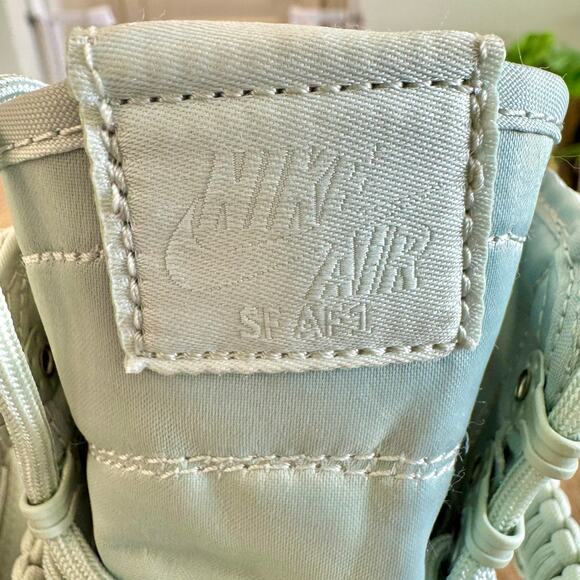 Nike | SF AF1 Air Force 1 Force Is Female Micah Green | 857872-006| Wm’s Size 6 - Picture 14 of 16